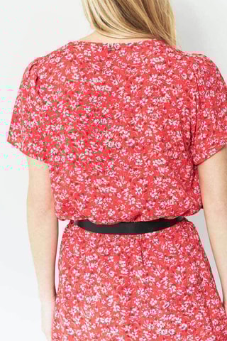 Saia traçada - Vermelho