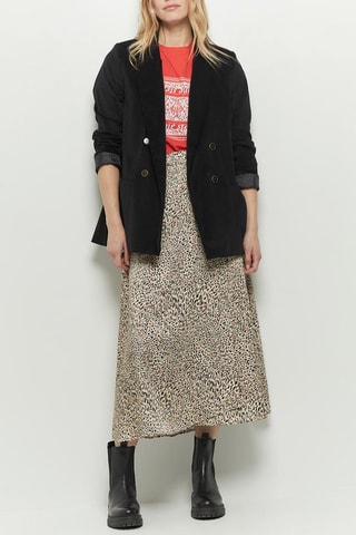 Saia traçada - Bege