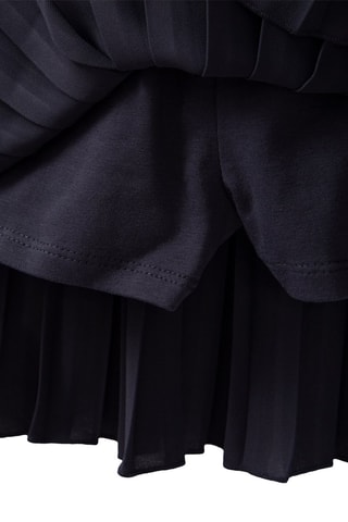 Saia-calção plissada - Azul-marinho - IKKS Júnior