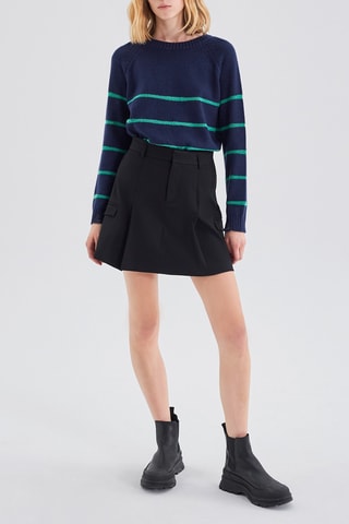 Saia trapézio - Preto