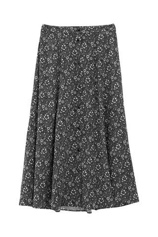 Saia comprida - Preto