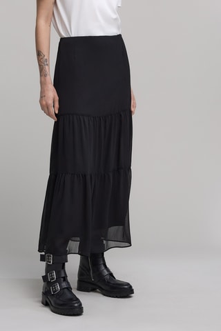 Saia comprida - Preto - IKKS