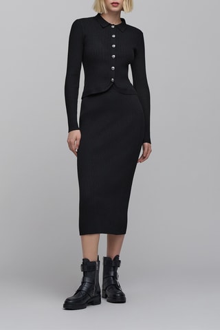 Saia midi - Preto - IKKS