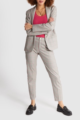 Calças - Branco e castanho - I.Code