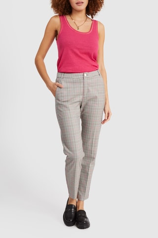 Calças - Branco e castanho - I.Code