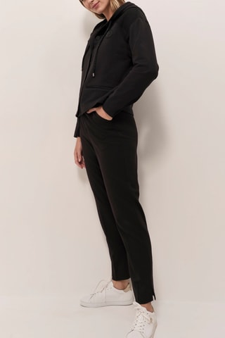 Casaco de malha com capuz - Preto - One Step