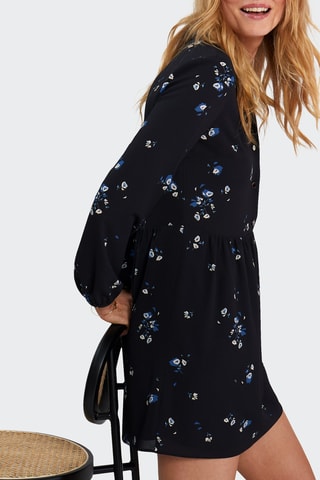 Vestido estilo patinadora - Preto - I.Code