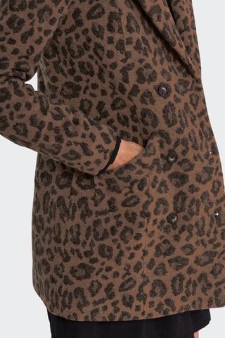 Sobretudo de lã - Castanho - I.Code