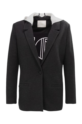 Casaco com capuz - Antracite - I.Code