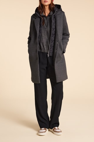 Sobretudo com capuz - Antracite - I.Code