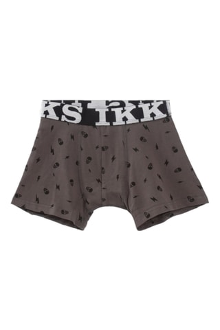2 boxers - Preto e cinzento - IKKS Júnior