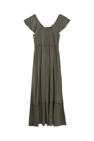 Vestido comprido - Caqui - IKKS Júnior