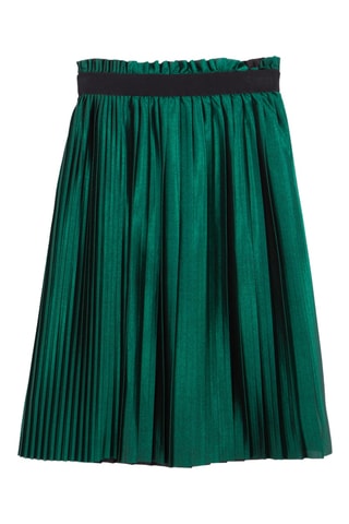 Saia plissada - Verde - IKKS Júnior
