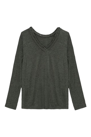 Top - Verde-escuro - IKKS 