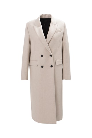 Sobretudo de lã - Cru - IKKS 