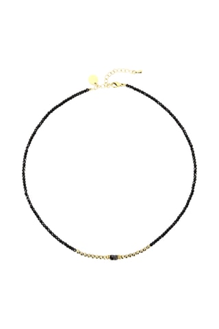 Collier - Spinelles, hématites et labradorites