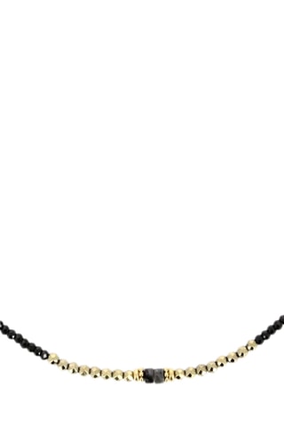 Collier - Spinelles, hématites et labradorites