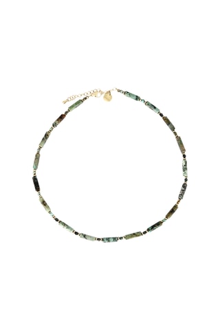 Collier Madison - Turquoises africaines et hématites