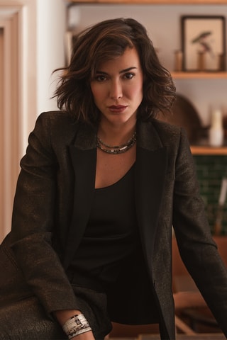 Collier Madison - Turquoises, nacres et hématites