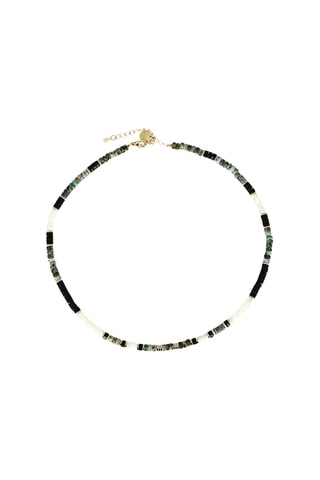 Collier Madison - Turquoises, nacres, spinelles et hématites