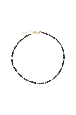 Collier Madison - Labradorites et hématites