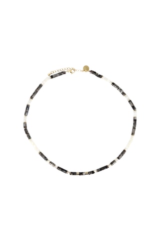 Collier Madison - Labradorites, nacres et hématites