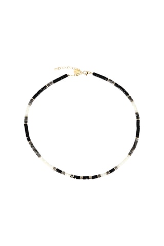 Collier Madison - Spinelles, nacres, labradorites et hématites