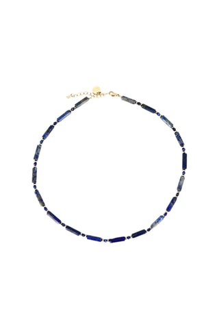 Collier Madison - Lapis lazulis et hématites