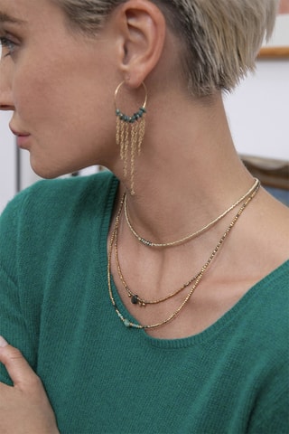 Collier doré à l’or jaune May - Doré