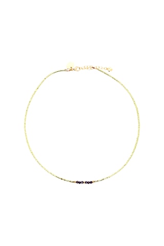 Collier doré à l’or jaune May - Doré