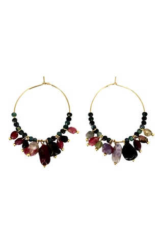 Créoles Leila - Tourmalines