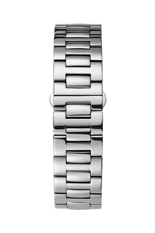 Reloj automático de acero, diamantes y circones