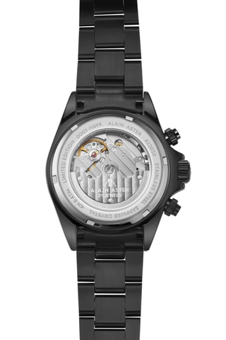 Reloj automático de acero - Taquímetro - Negro