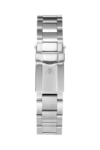 Reloj automático de acero - Taquímetro - Plateado y cobrizo