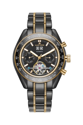 Reloj automático de cerámica - Taquímetro - Negro