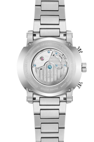 Reloj automático de acero - Plateado