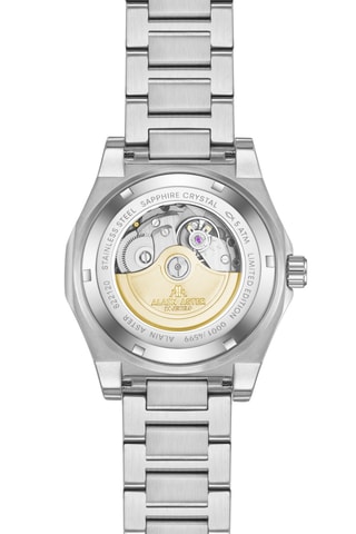 Reloj automático de acero - Plateado