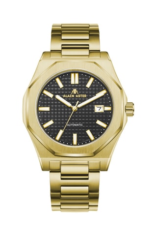 Reloj automático de acero - Dorado