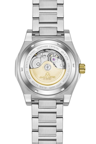 Reloj automático de acero - Plateado