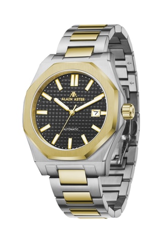 Reloj automático de acero - Plateado