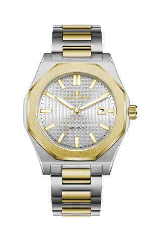 Reloj automático de acero - Plateado