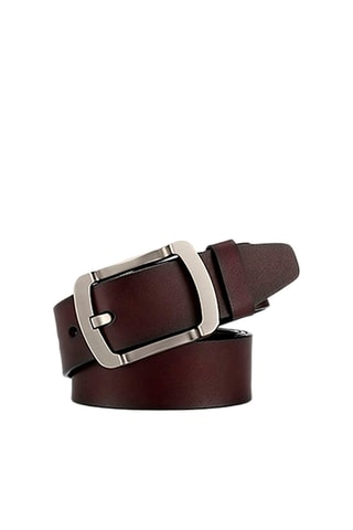 Ceinture en cuir - Marron