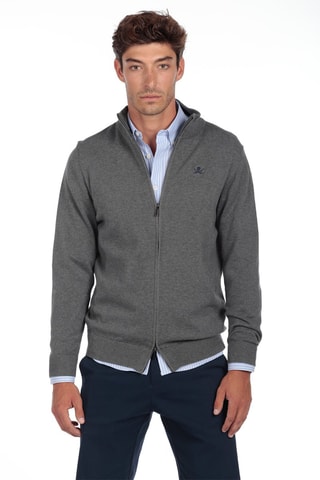 3 gilets - Gris, bleu et vert