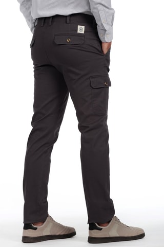 Pantalon cargo - Gris