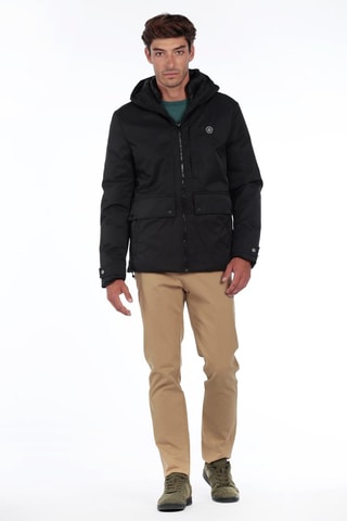 Parka à capuche - Noir