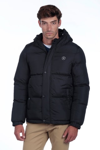 Parka à capuche - Noir