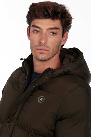 Parka à capuche - Vert foncé