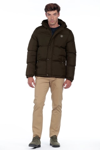 Parka à capuche - Vert foncé