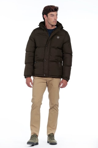 Parka à capuche - Vert foncé