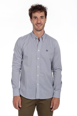 Chemise - Bleu et vert